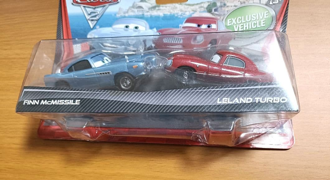 Cars Mattel　ミニカー　フィン　マックミサイル　リーランド　ターボ