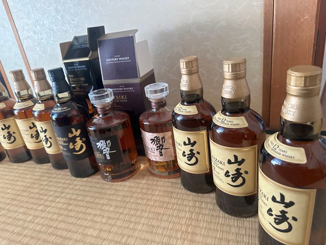山崎 12年 18年 響 21年 白州 12年 ウイスキーセット