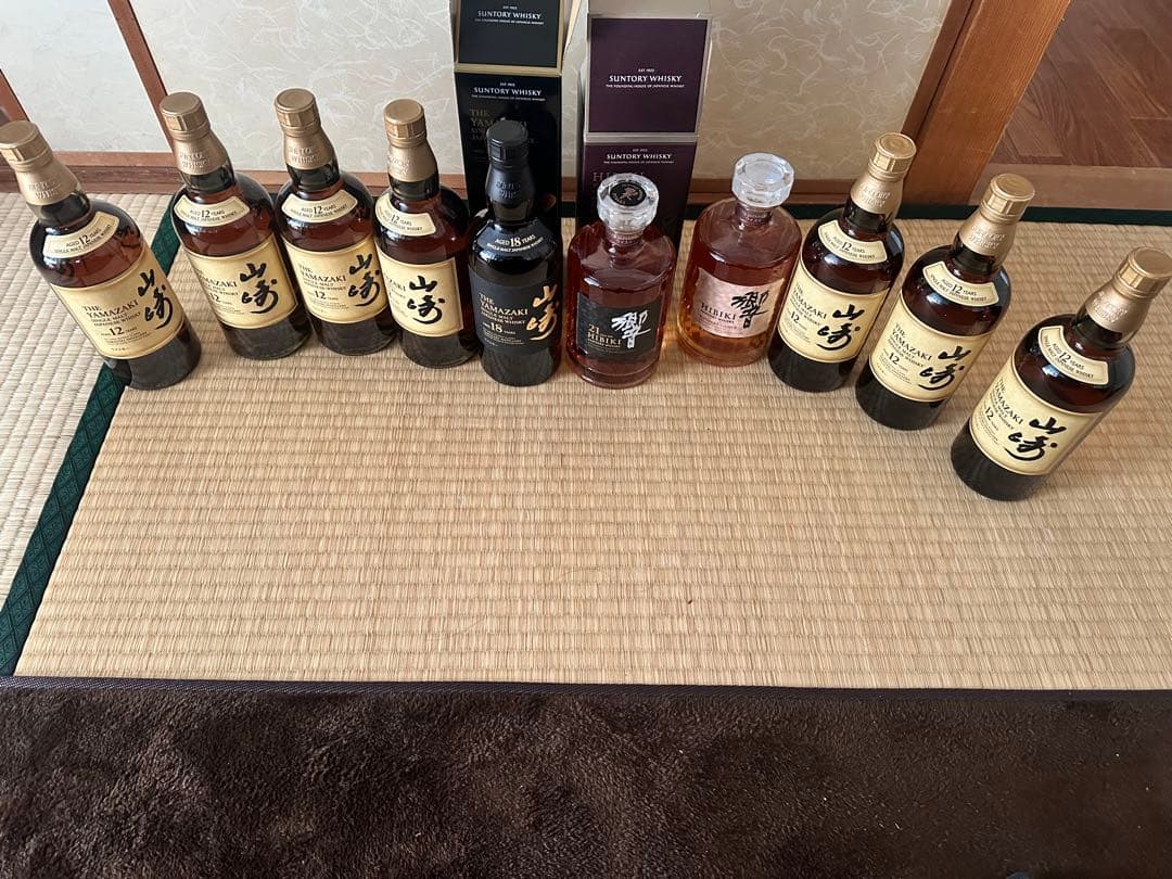 山崎 12年 18年 響 21年 白州 12年 ウイスキーセット