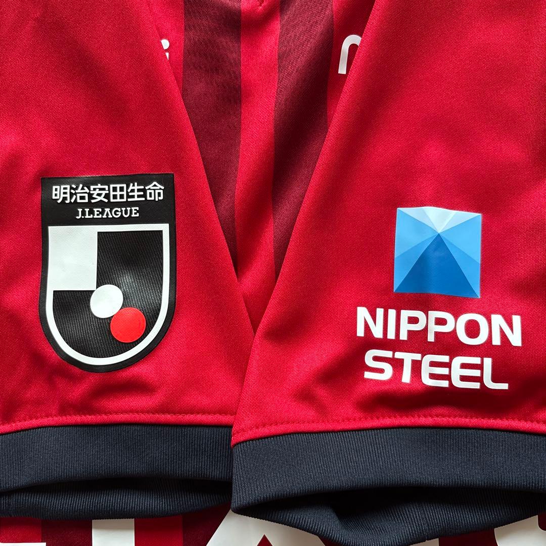 鹿島アントラーズ 2023年 ユニフォーム 40番 鈴木優磨 XXL セット