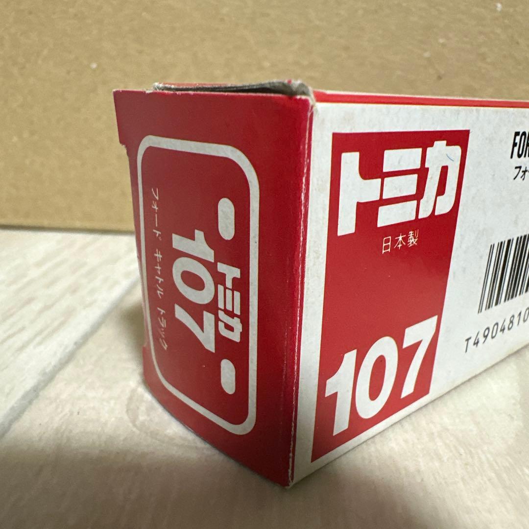 トミカ　No.107 フォード　キャトル　トラック　日本製