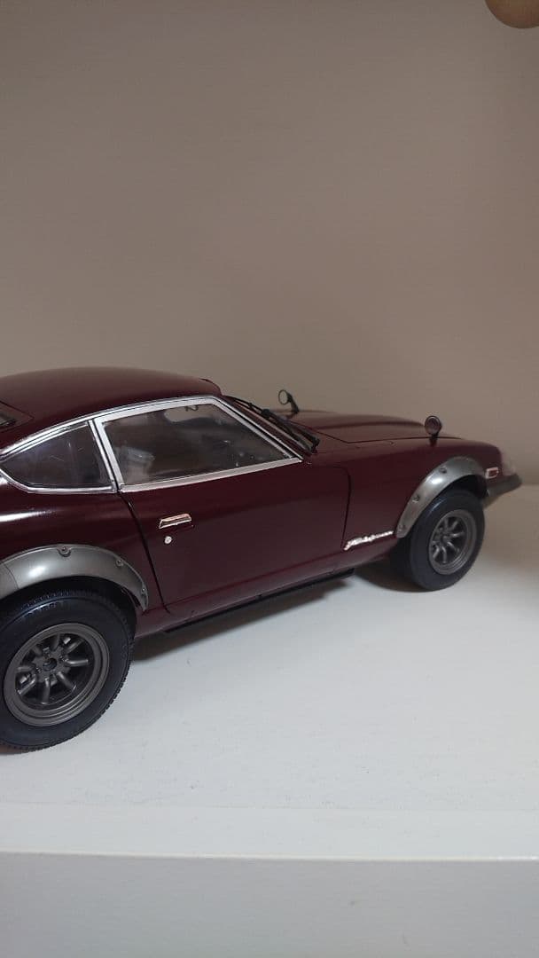 タミヤ1/12スケール日産フェアレディZカスタム♪プラモデル完成品♪