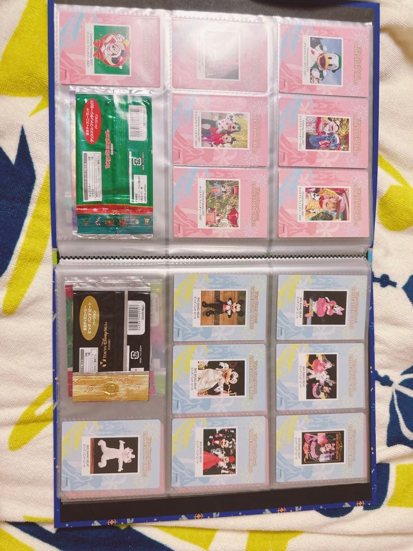 ディズニー ランド シー トレーディング カード フォルダ コレクションアルバム