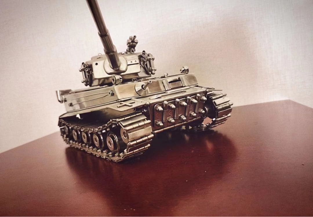 メタリック 手作り無二 tigerタイガー戦車