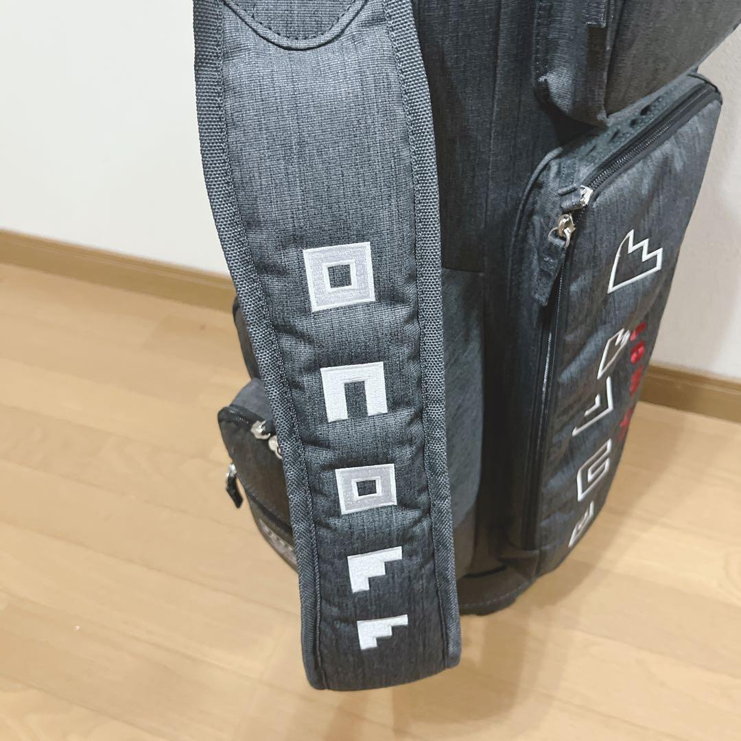 K201 onoff オノフ キャディバッグ 杢（もく）調 フード無し