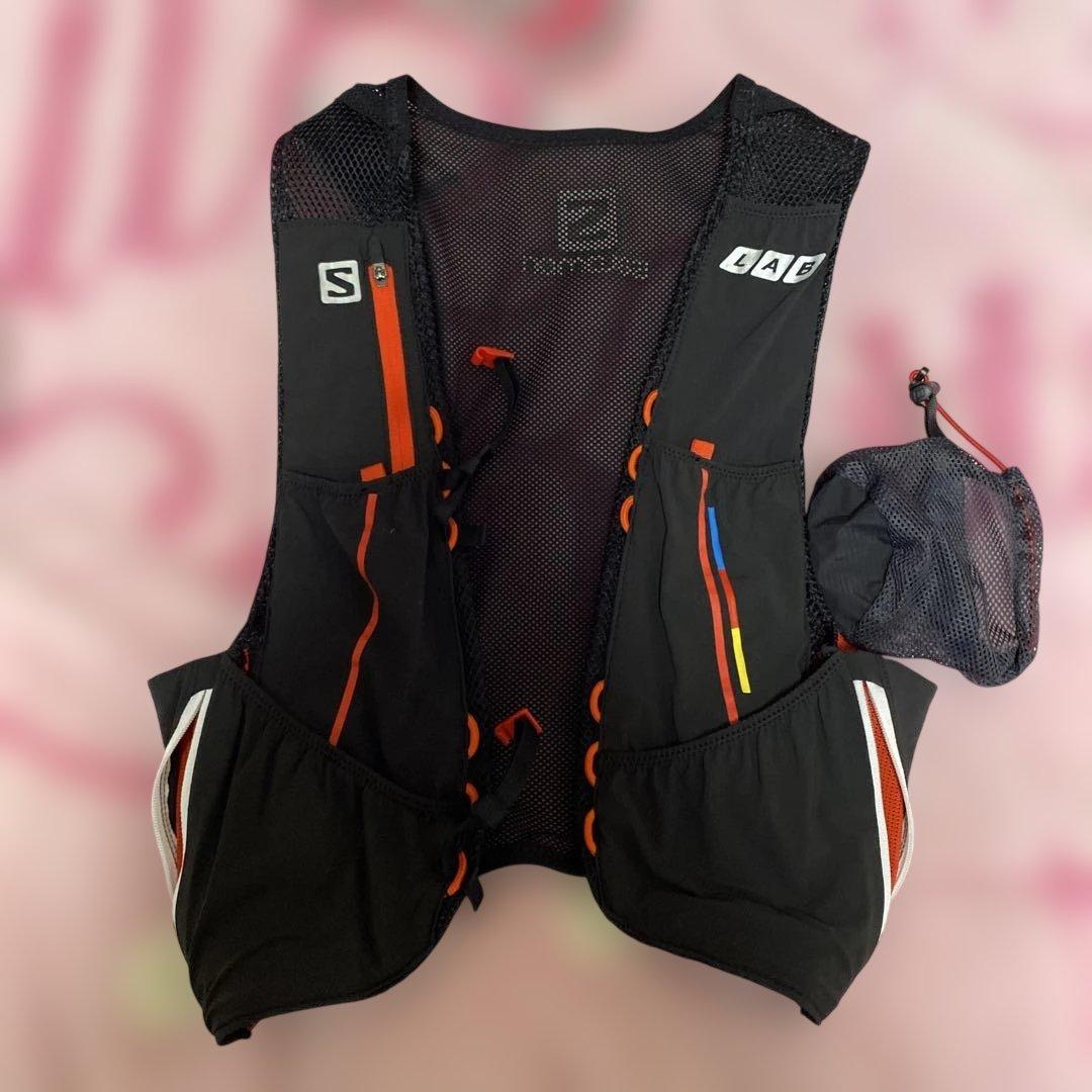 サロモン　アクティブスキン ブラック、SOURCEハイドレーション　セット　美品