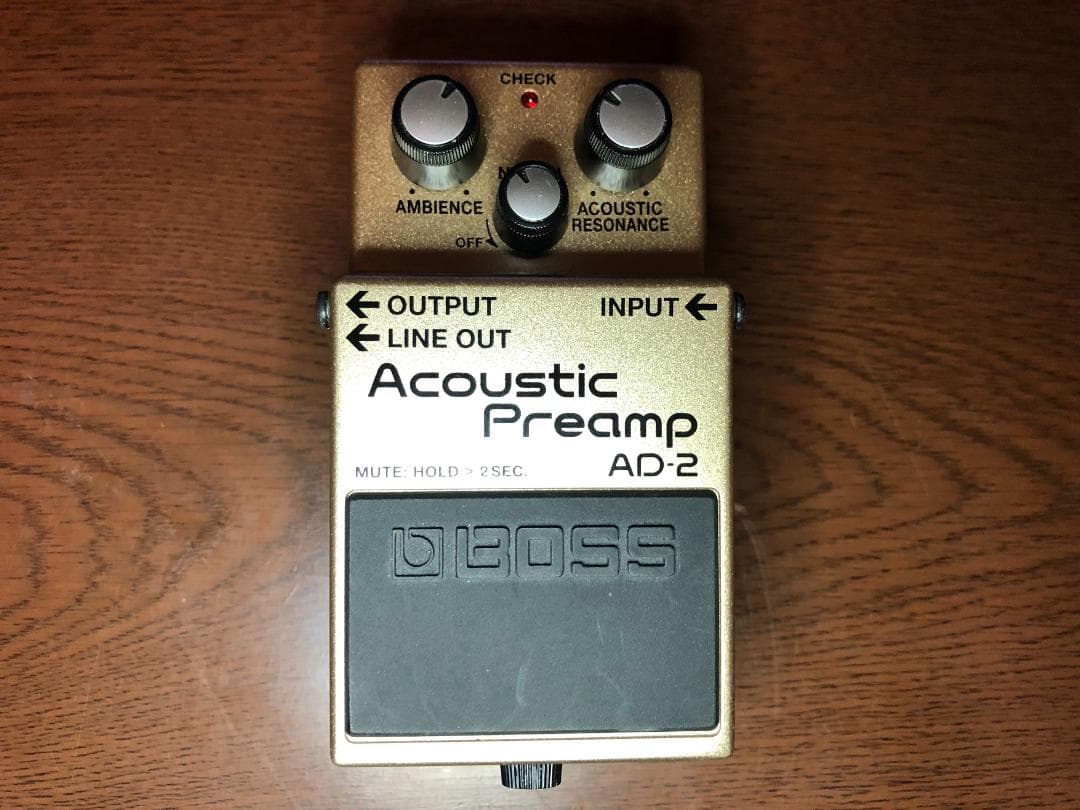 BOSS アコースティックプリアンプ AD-2