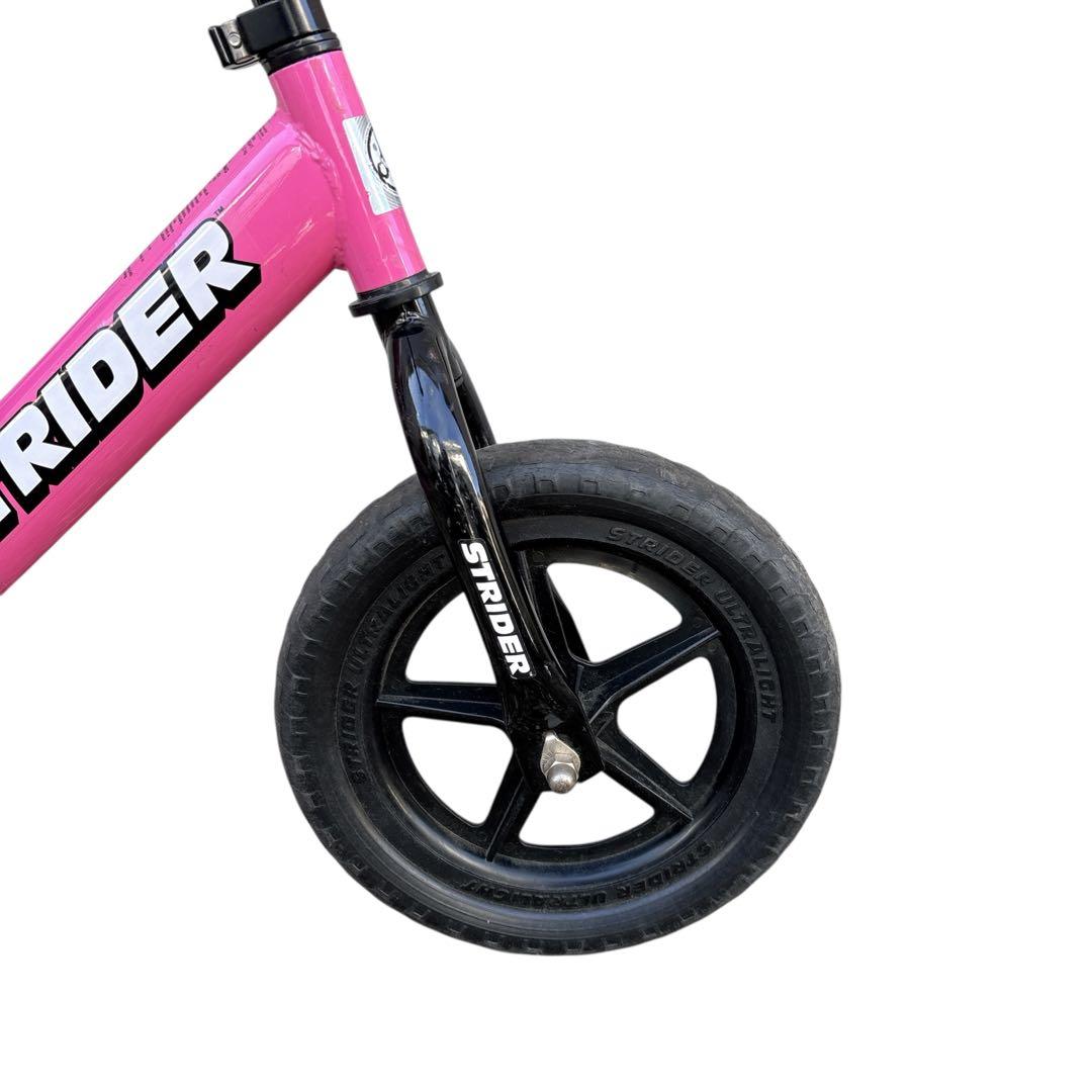 STRIDER ピンク ストライダー キックバイク　ヘルメット　自転車　幼児