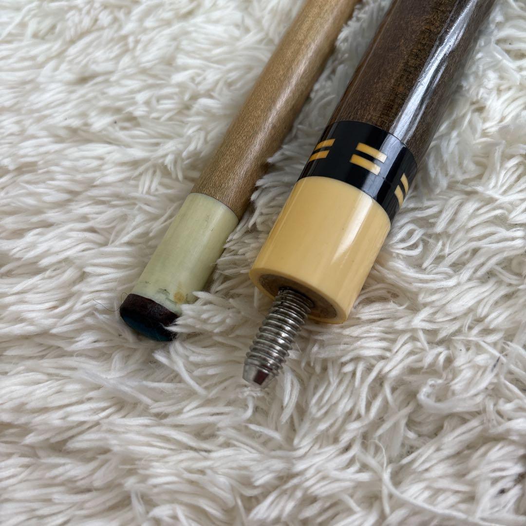 ビリヤードキュー 装飾付き 木製