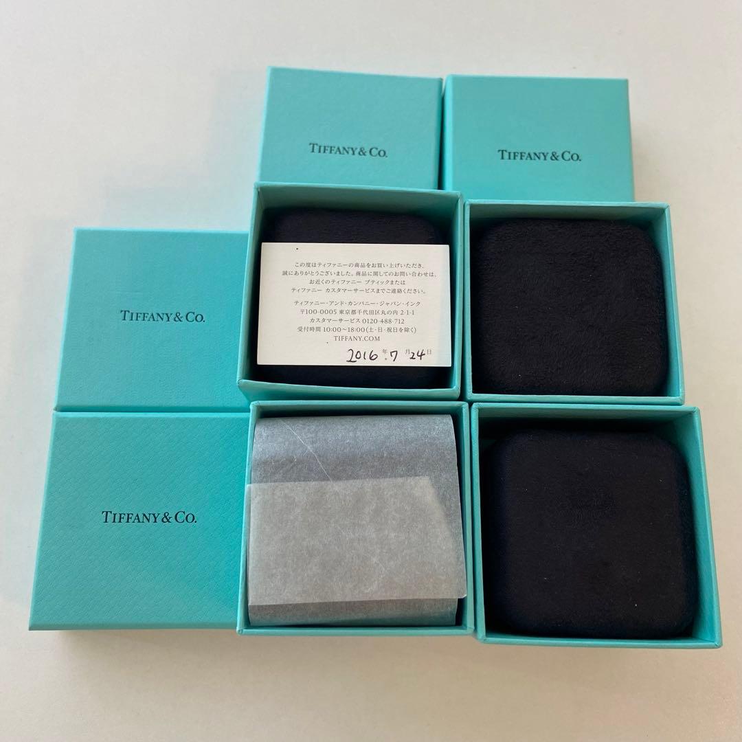 Tiffany　リング　4個セット　空箱