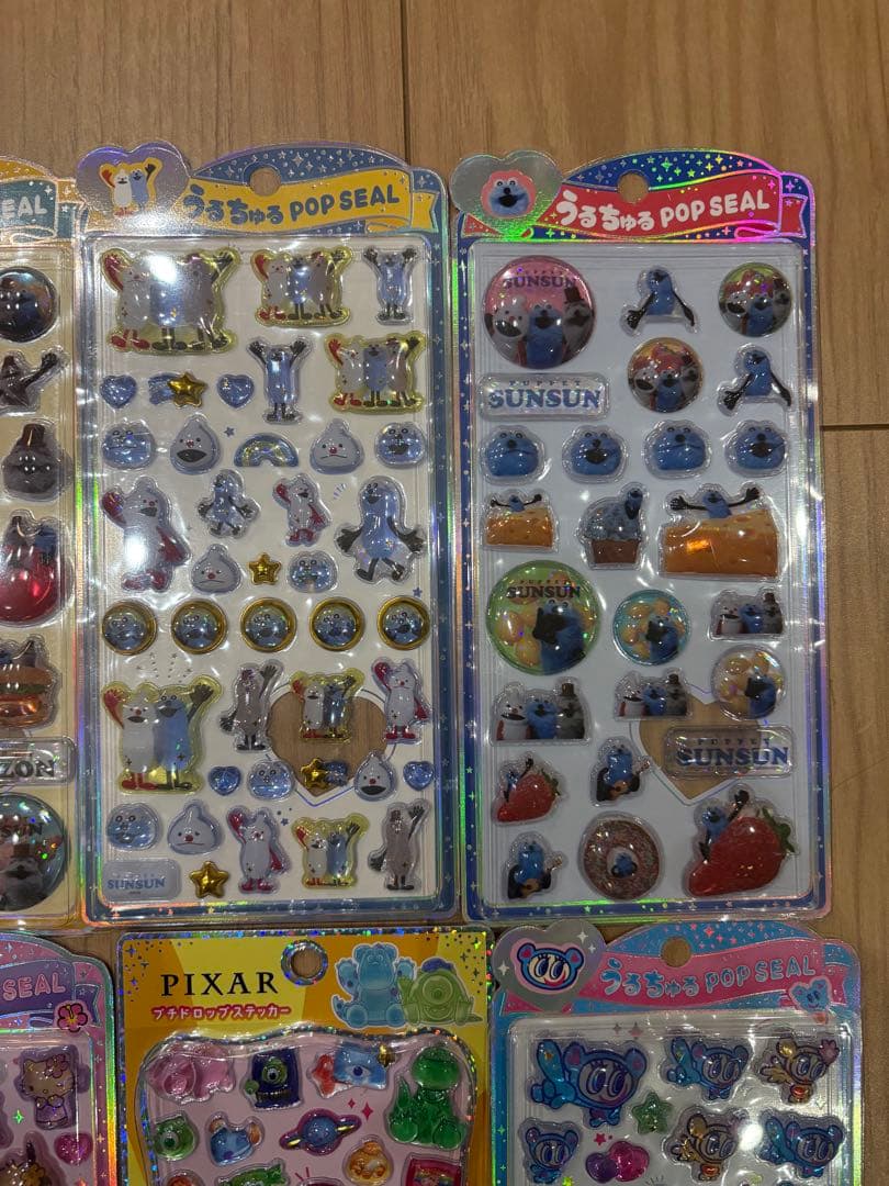 ボンボンドロップシール　うるちゅるポップシール　プチドロップステッカー　まとめ