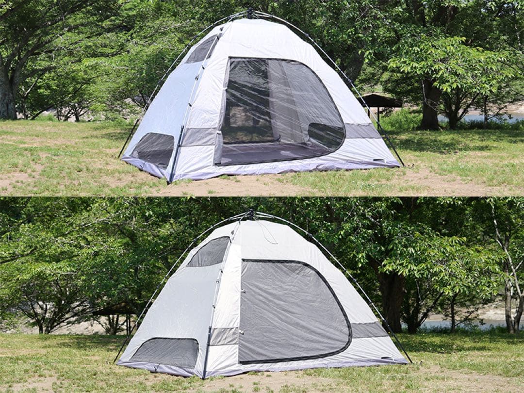 美品　DOD THE 1 ワンタッチテントL T5-674-KH 初心者 5人用