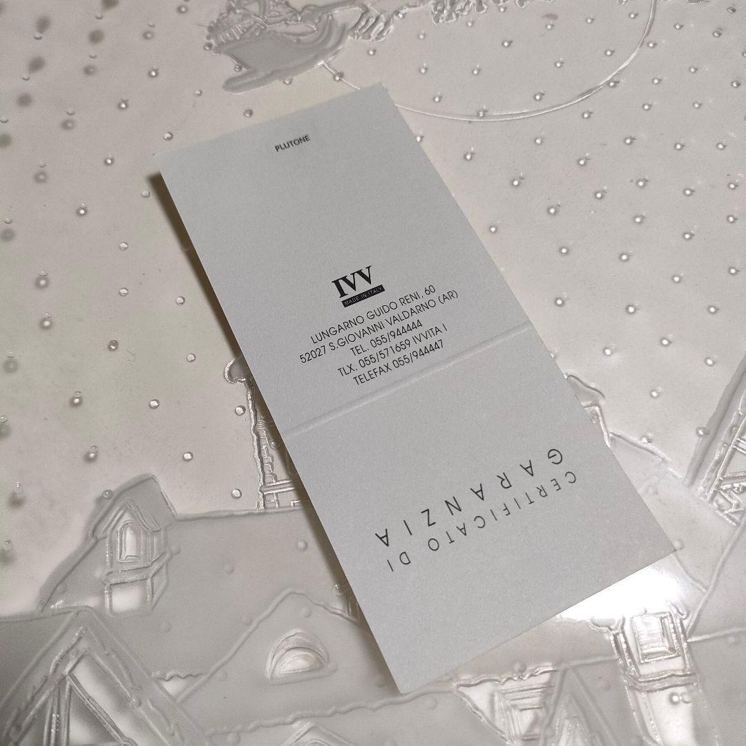 ◉新品未使用◉ガラスプレート IVV イタリア