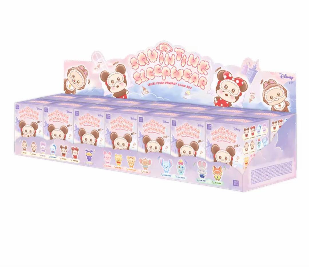 新品　TOPTOY 眠そう目　Disney 睡顔スリープウェアシリーズ　コンプ