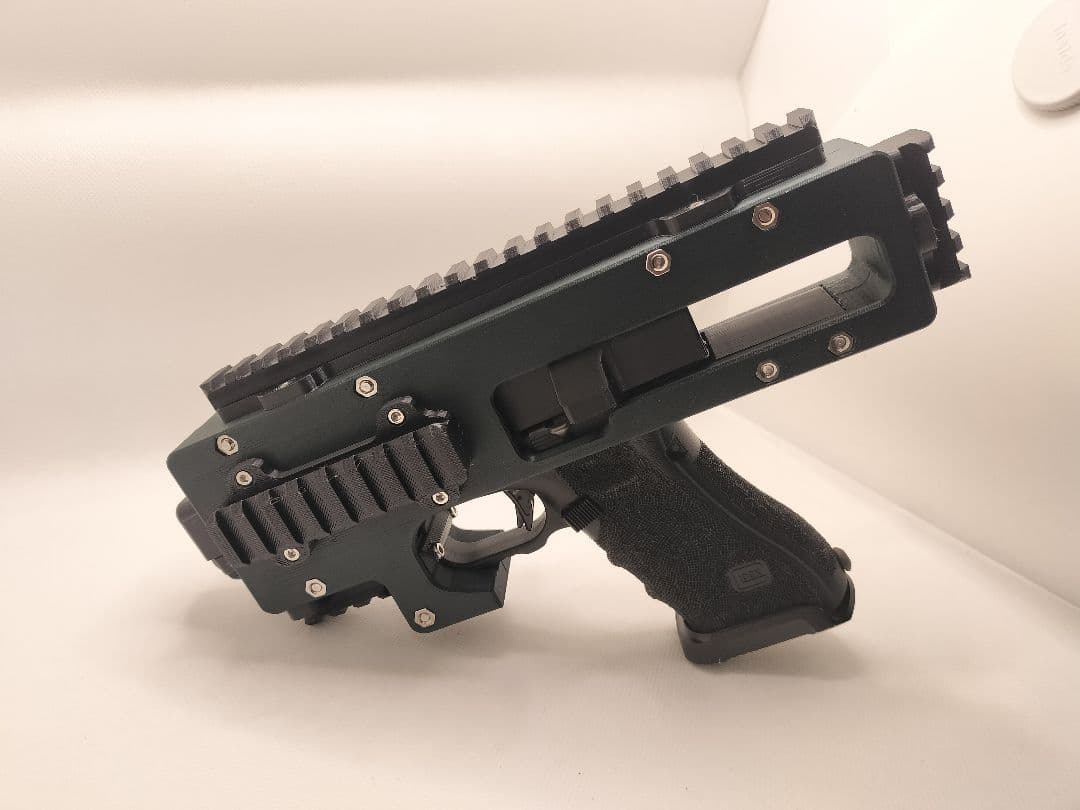 3Dプリンター製 グロック カービンキットサバゲー ミリタリーパーツ