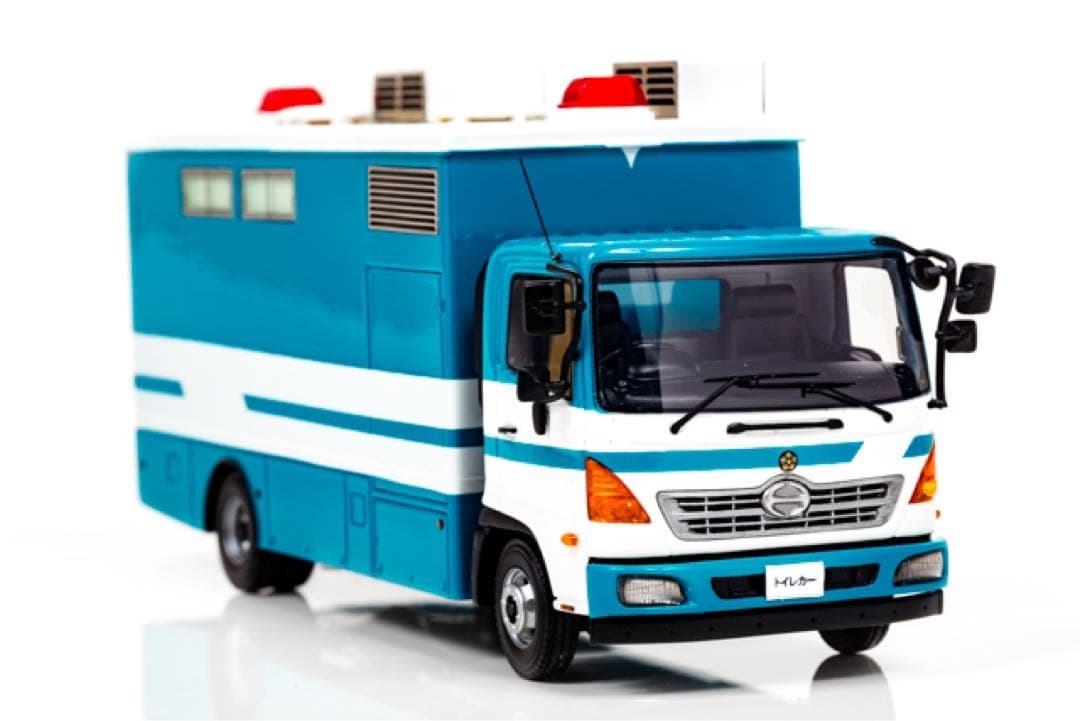ヒコセブン　1/43 日野 レンジャー 2013 警察本部警備部機動隊トイレ車両