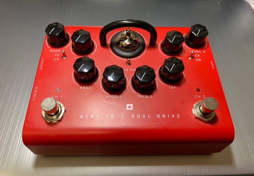 真空管の歪 Blackstar DEPT.10 DUAL DRIVE