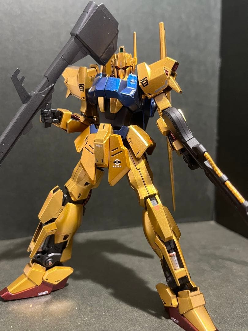 hguc百式全塗装改修　完成品ガンプラガンダム完成品まとめ売りHGチタニウムMG