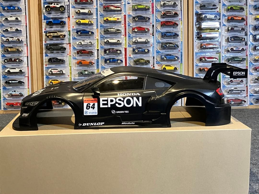 タミヤ ラジコン NSX CONCEPT-GT 塗装済 スペアボディ ブラック