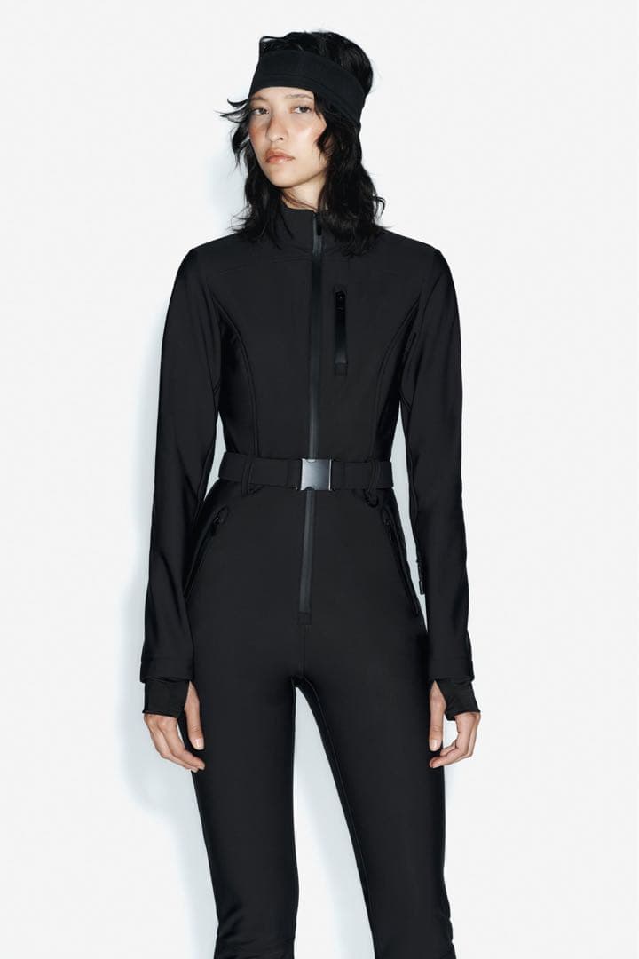 新品 ZARA 定価22,990円 ジャンプスーツ ブラック S ラスト1点♪