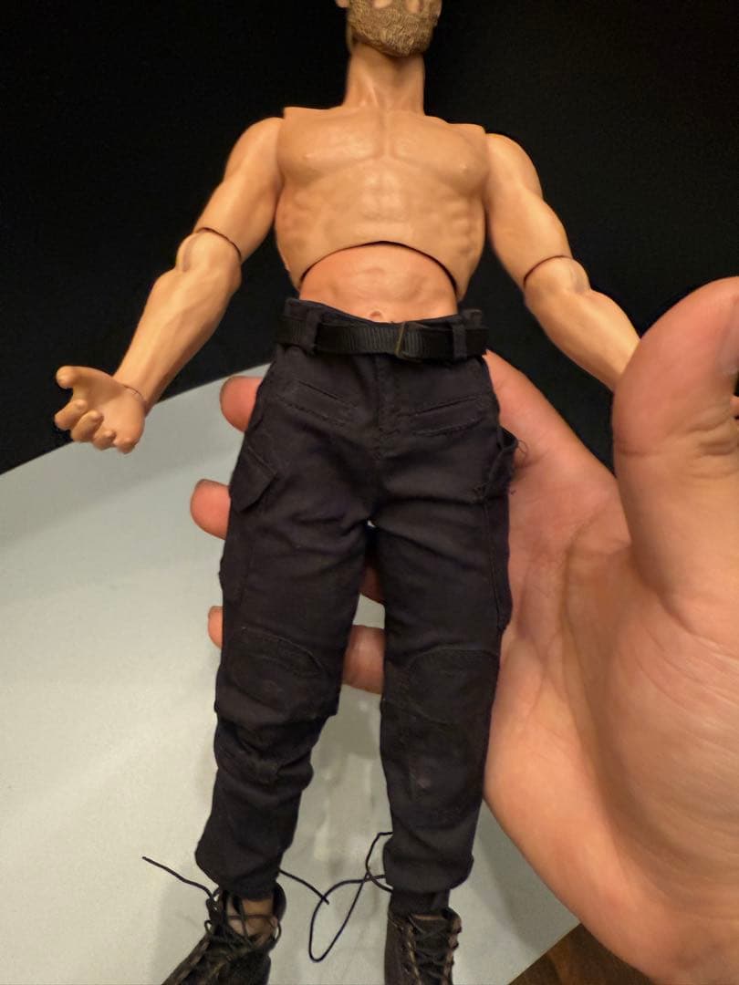 WWE 可動式フィギュア 筋肉質な体型