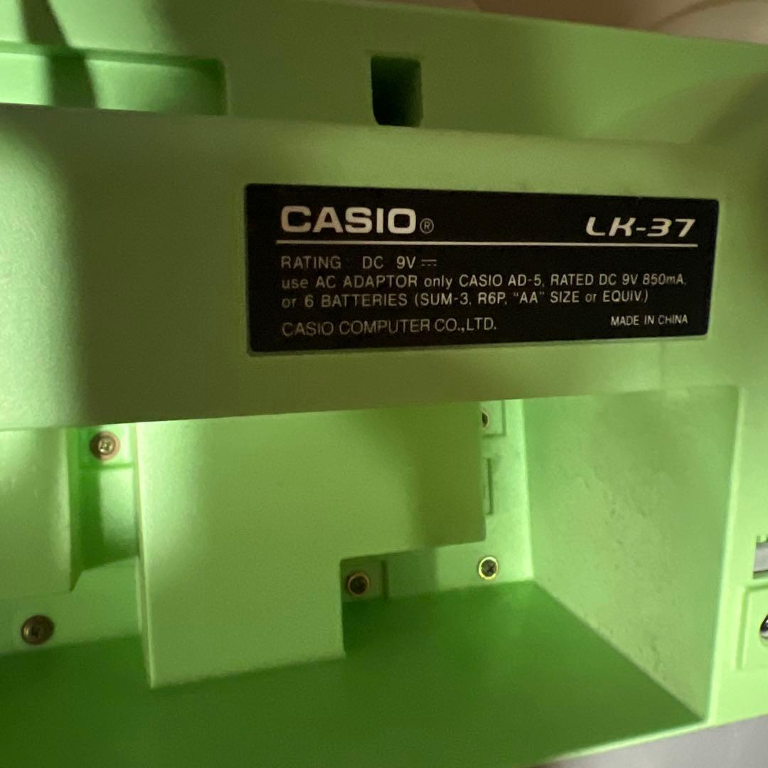 CASIO LK-37 電子キーボード 61鍵