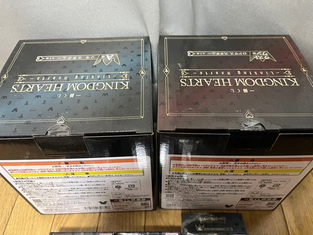 KINGDOM HEARTS フィギュアセット　ソラ　ロクサス　一番くじ