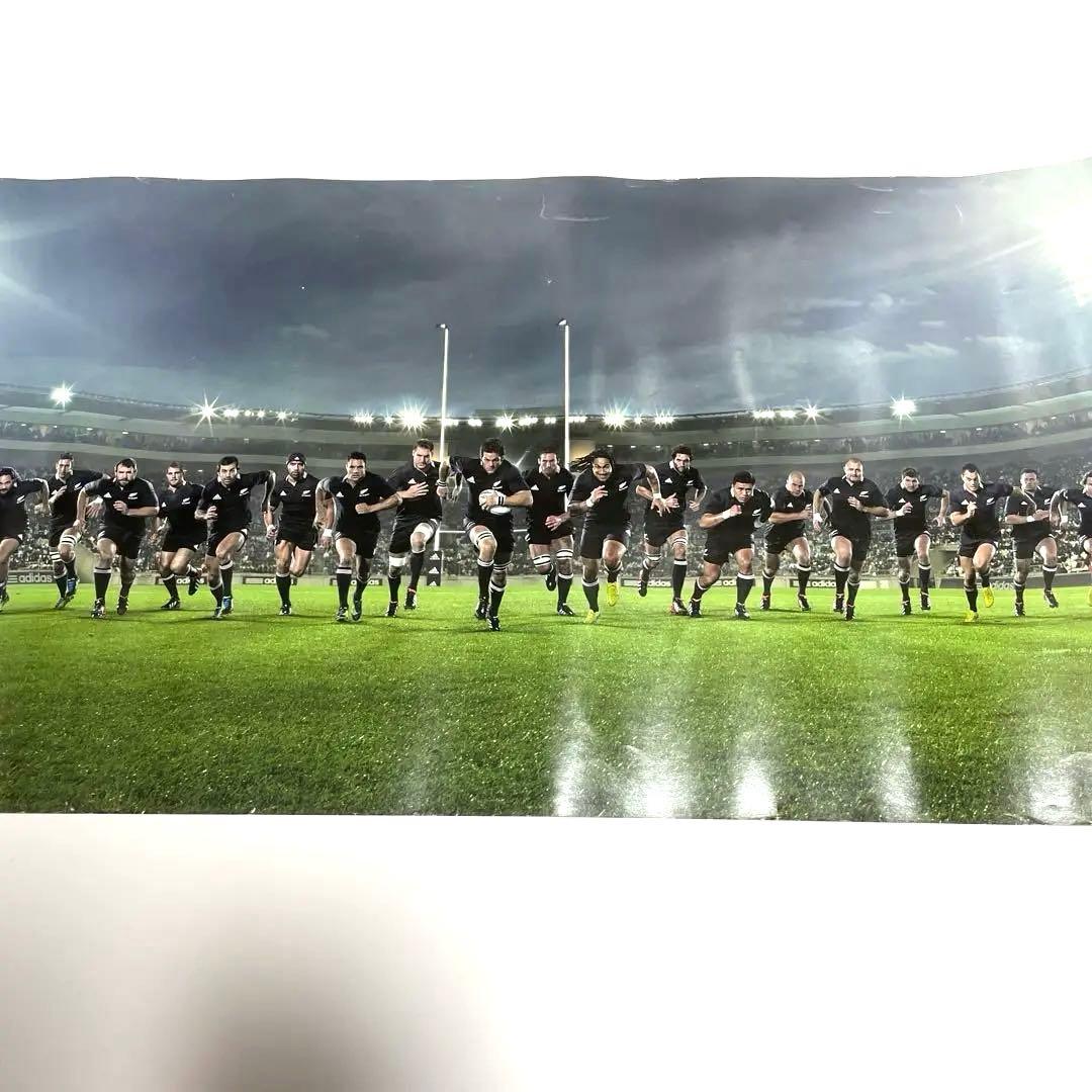 ALL BLACKS（オールブラックス） adidas ラグビー ポスター