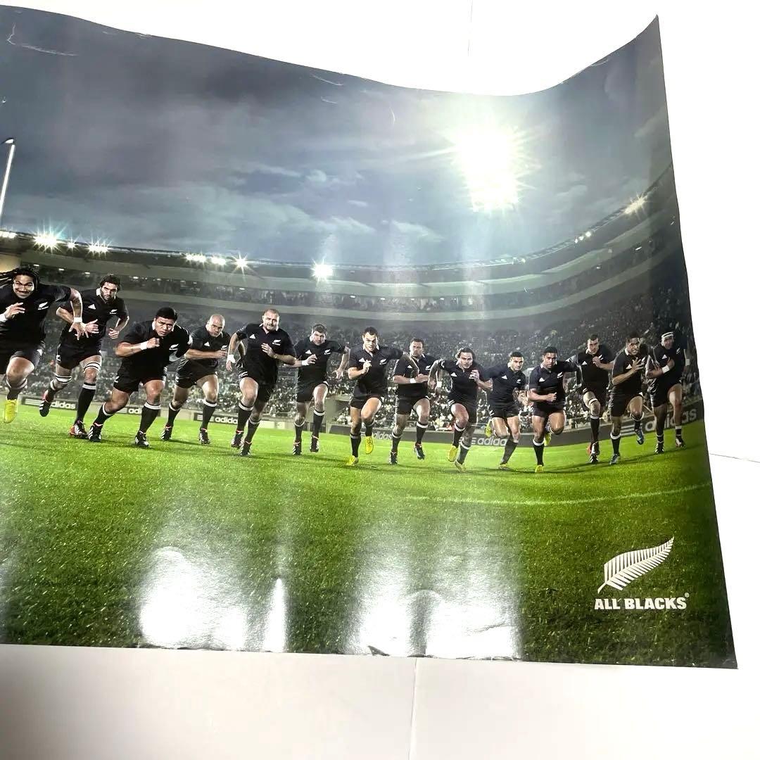 ALL BLACKS（オールブラックス） adidas ラグビー ポスター