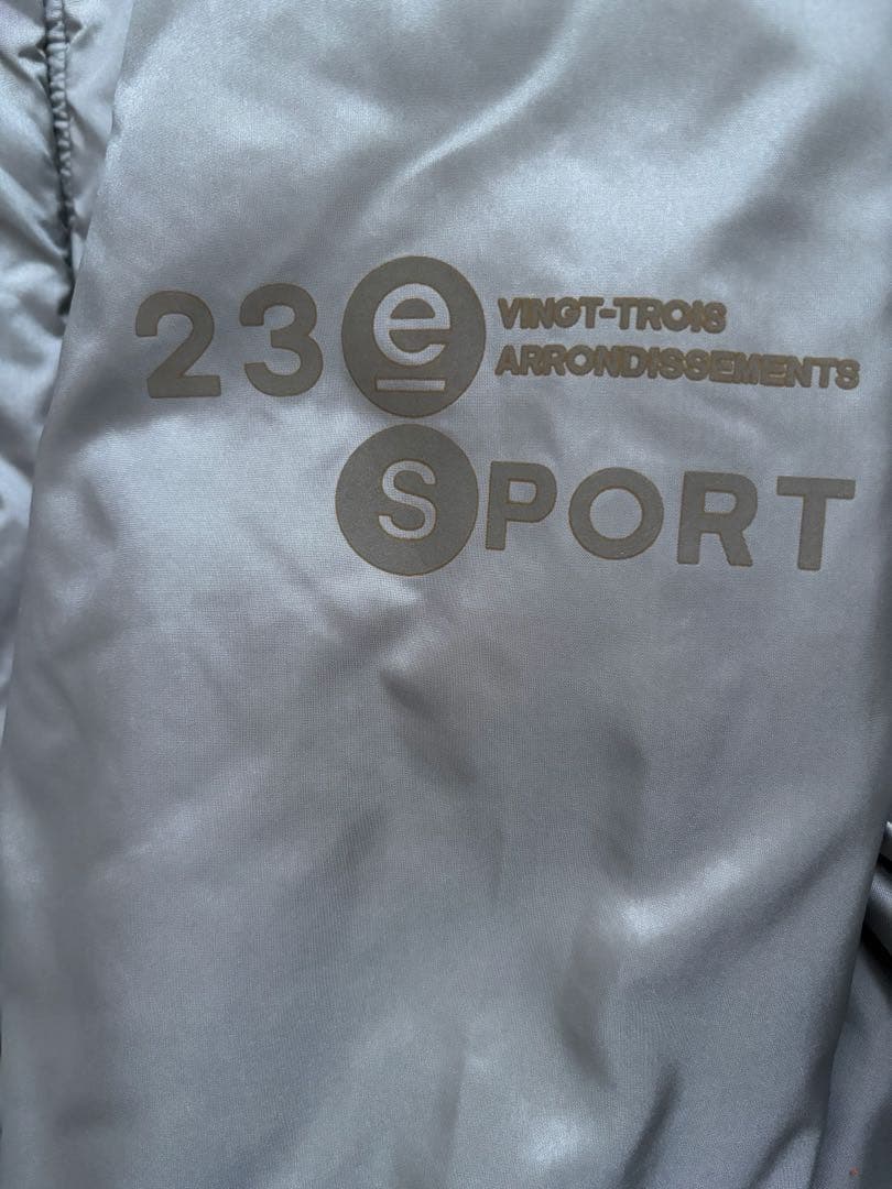 23E SPORT ベンチコート シルバー サイズ2