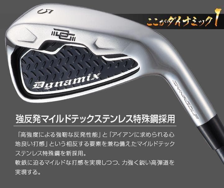 【ヘッド6個】強反発で飛ばす★ ダイナミクスアイアン カスタム用ヘッド単品