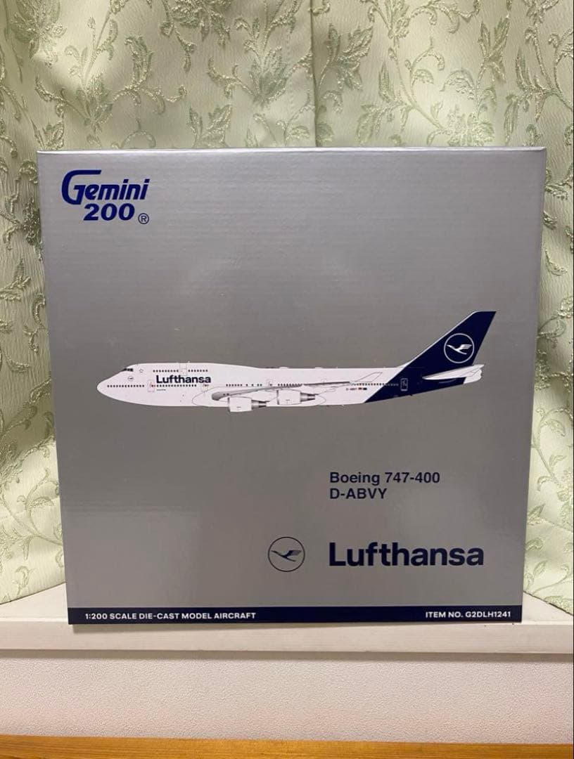 Gemini 1/200 ルフトハンザ 747-400