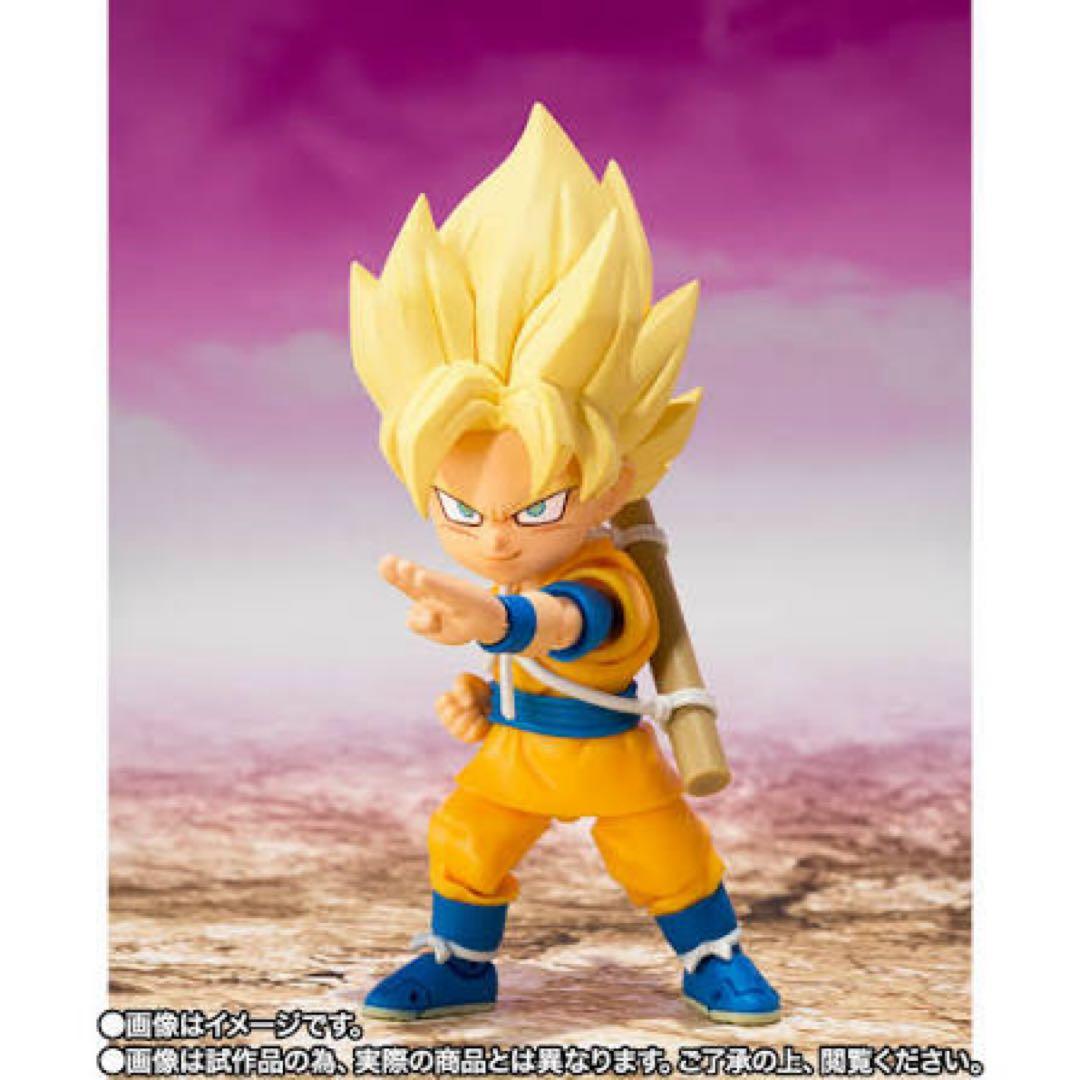 2体セット。S.H.フィギュアーツ スーパーサイヤ人4 孫悟空 ミニ