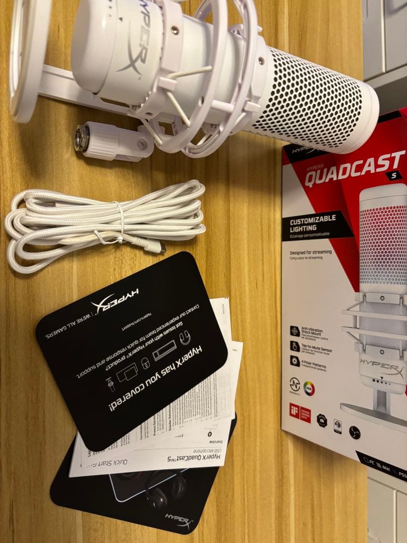 HYPERX QUADCAST S ダイナミックマイク