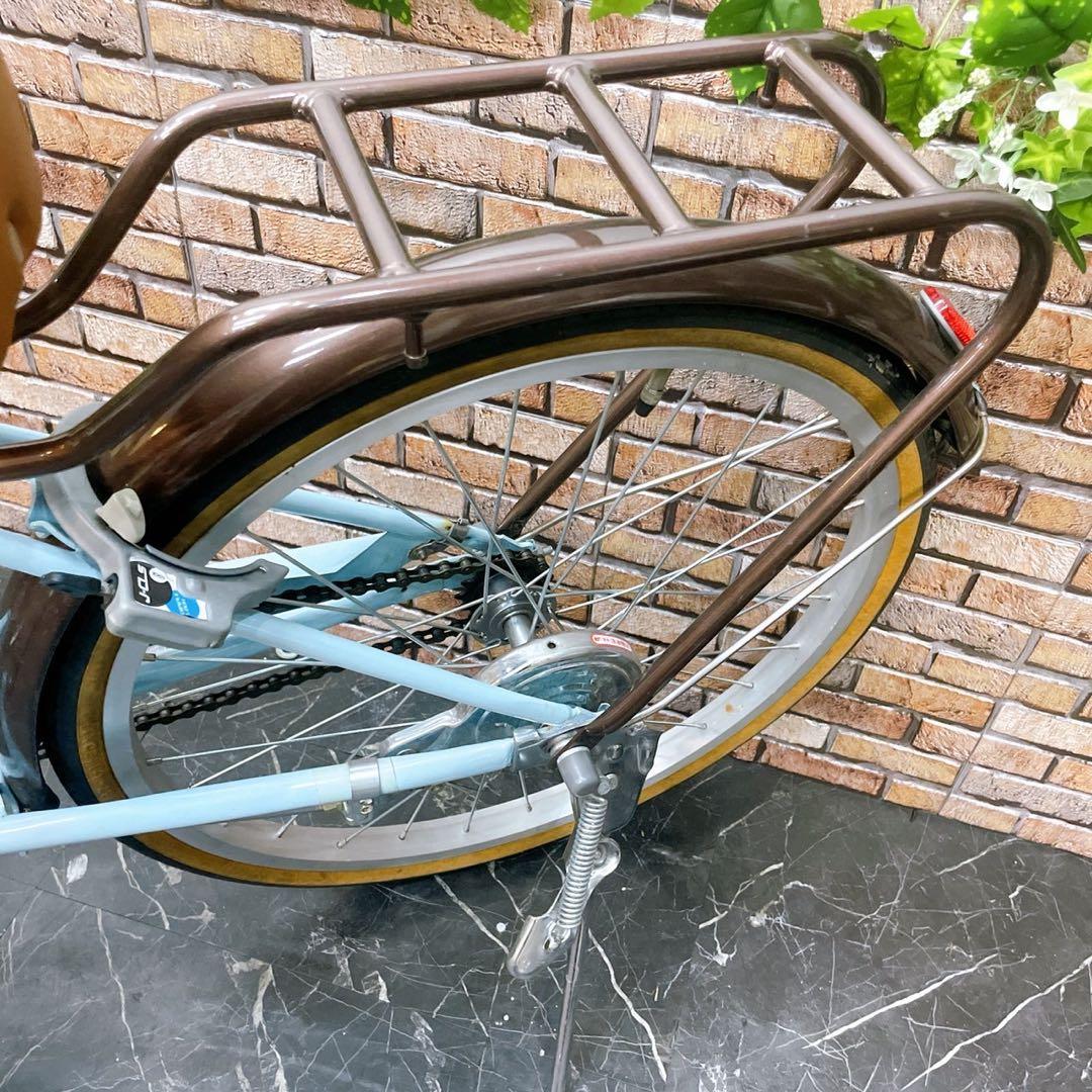 あはしめ様 【34】子供用自転車 子供車 Merry Bell 水色 20インチ
