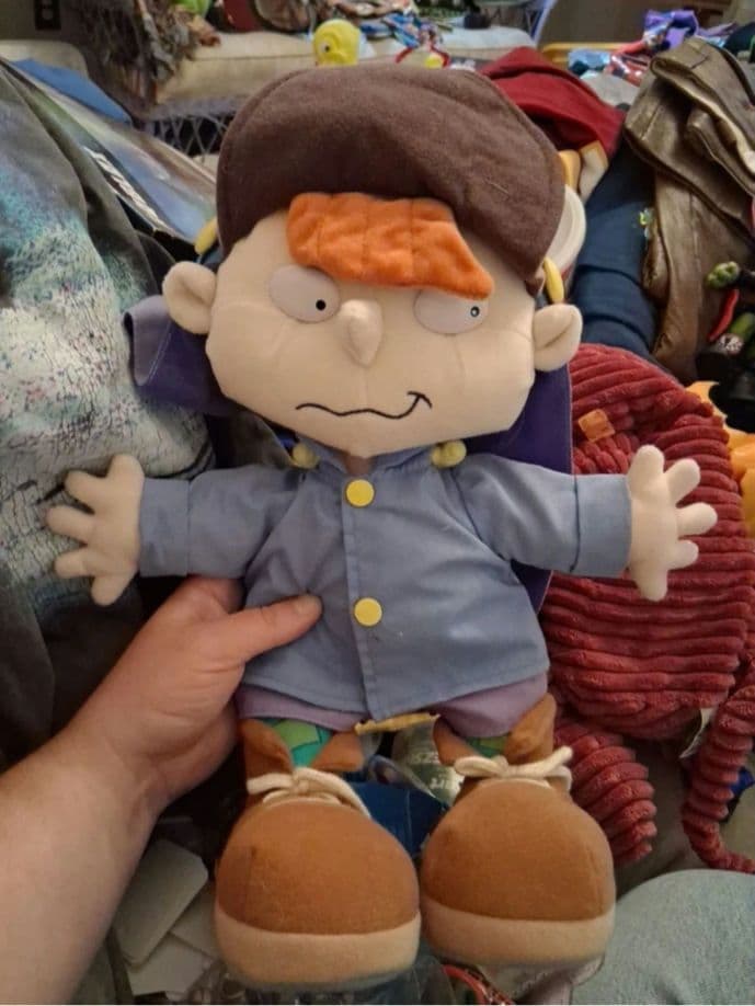 バイアコム　ラグラッツ　ぬいぐるみ　双子のフィルとリル　15インチ