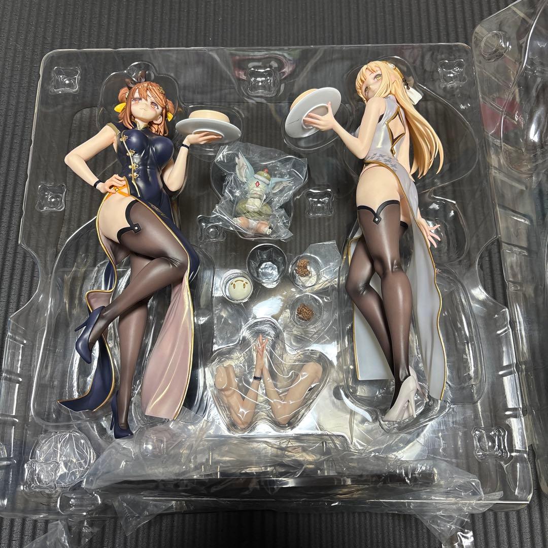ファット　ライザのアトリエ2　ライザ　クラウディア　チャイナドレス　フィギュア