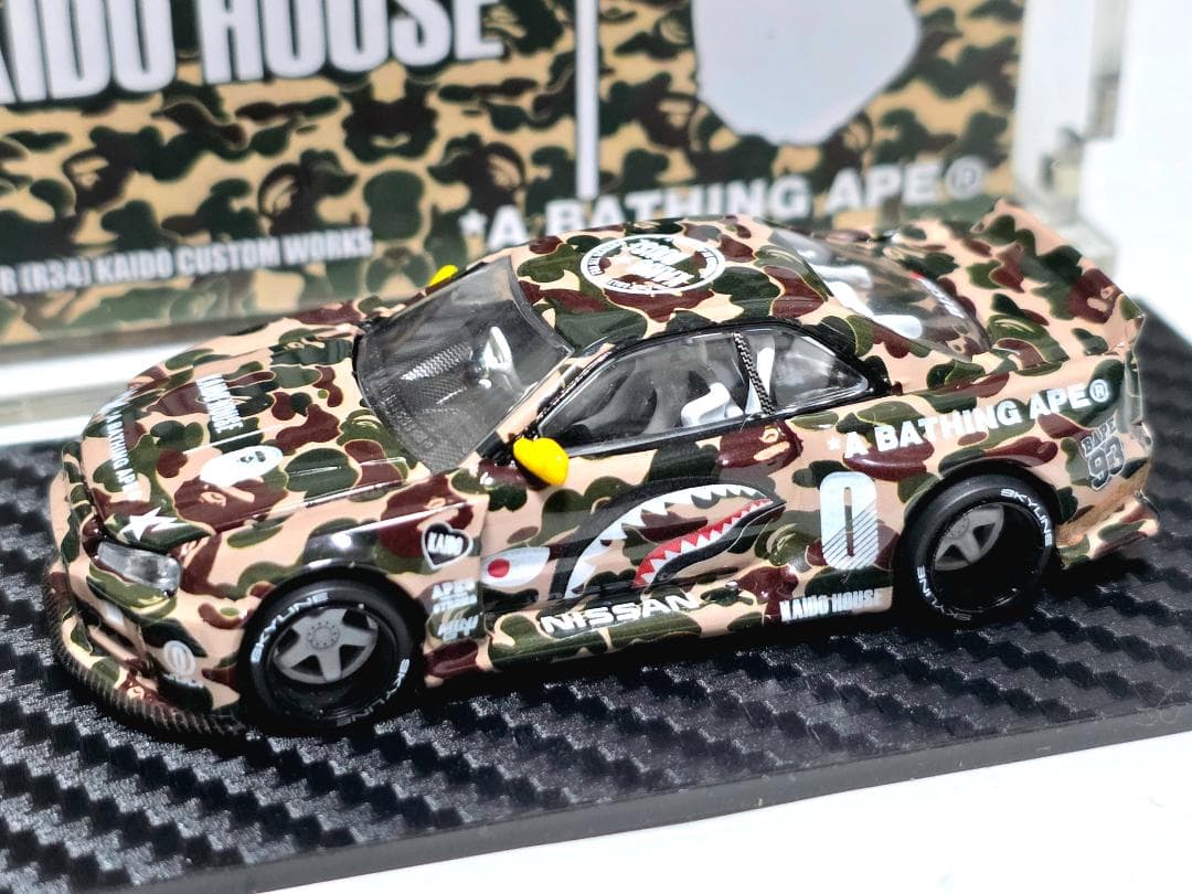 MINIGT KAIDO★HOUSE R34 SKYLINE 1セット