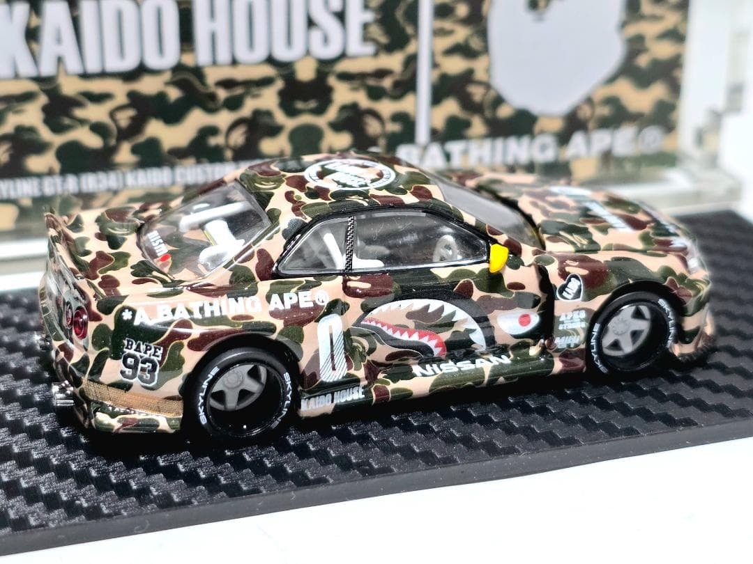 MINIGT KAIDO★HOUSE R34 SKYLINE 1セット