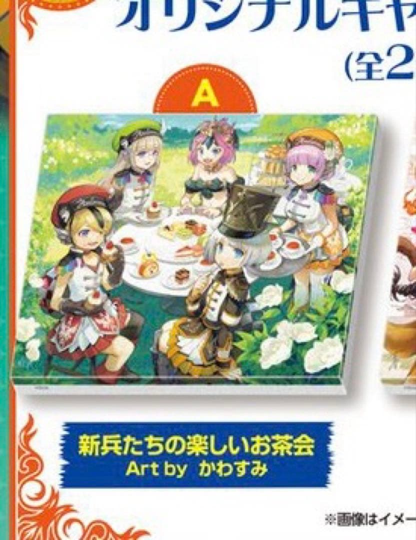 ワンダーランドウォーズ　オリジナルキャンバスアートA