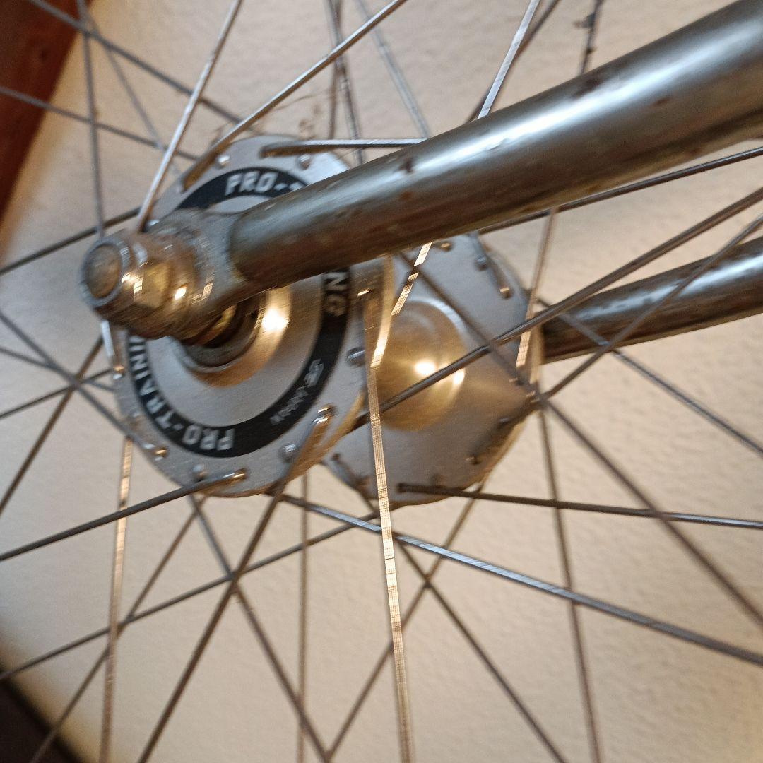 ピストバイク・シングルパイプリムチューブラータイヤ