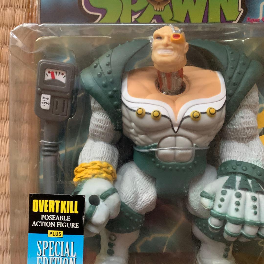スポーン　Spawn Overkill フィギュア コミック付き