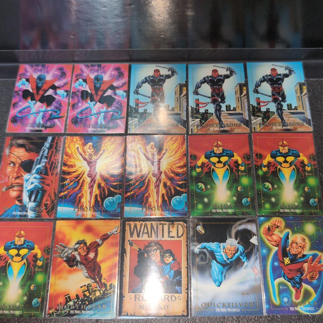 MARVEL トレーディングカード まとめ メルカリ便