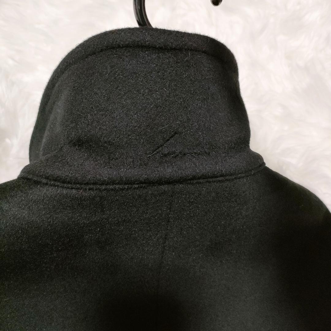未使用☆和田颯 how Melton Coat Black 002 Da-iCE
