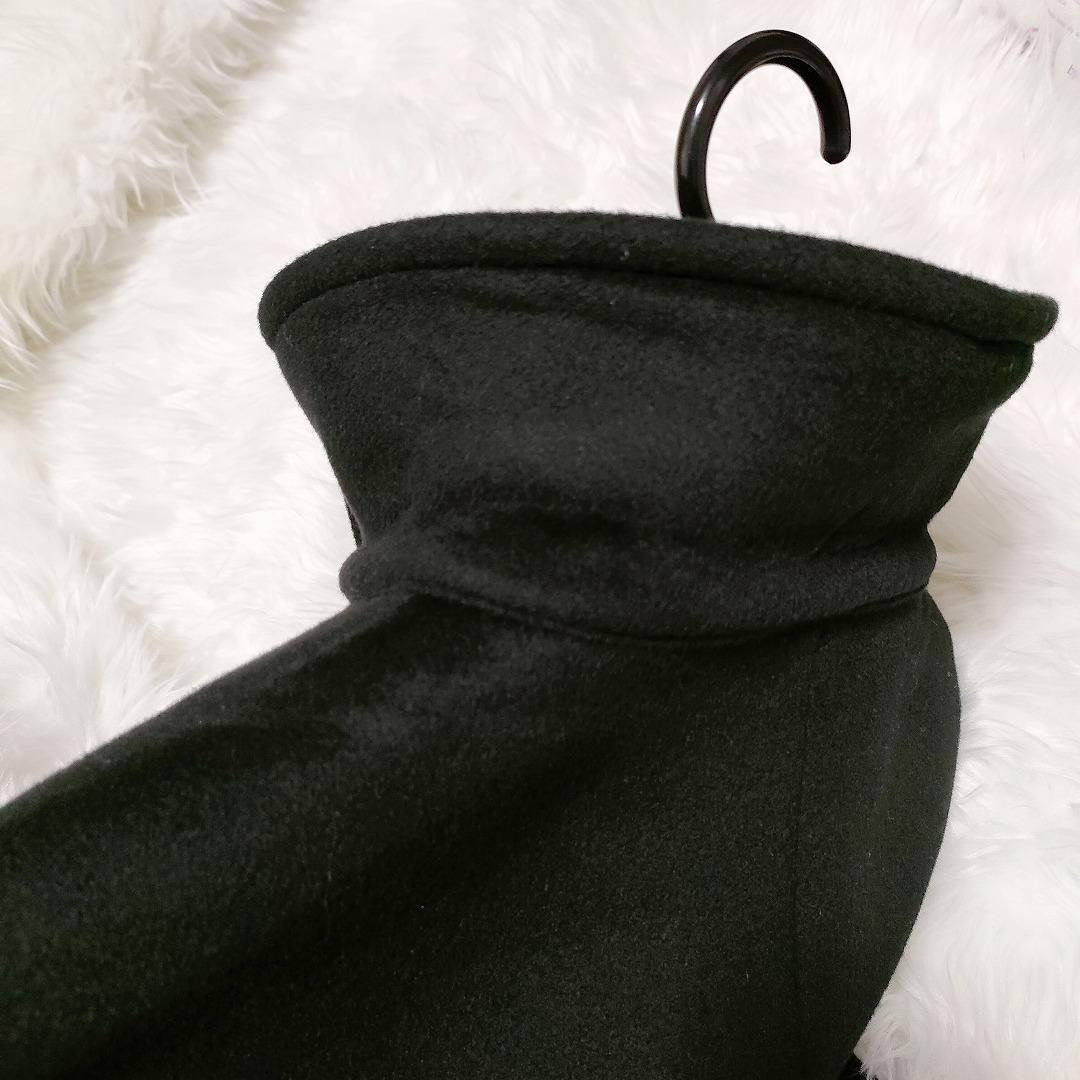 未使用☆和田颯 how Melton Coat Black 002 Da-iCE