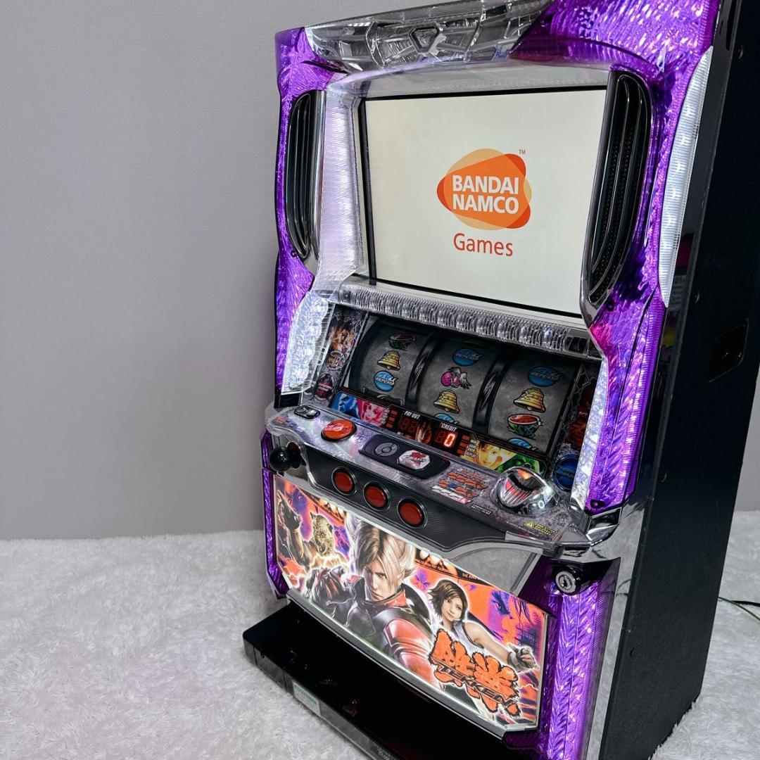 パチスロ実機 パチスロ 実機 鉄拳2nd 不要 送料込み ドアキー付属