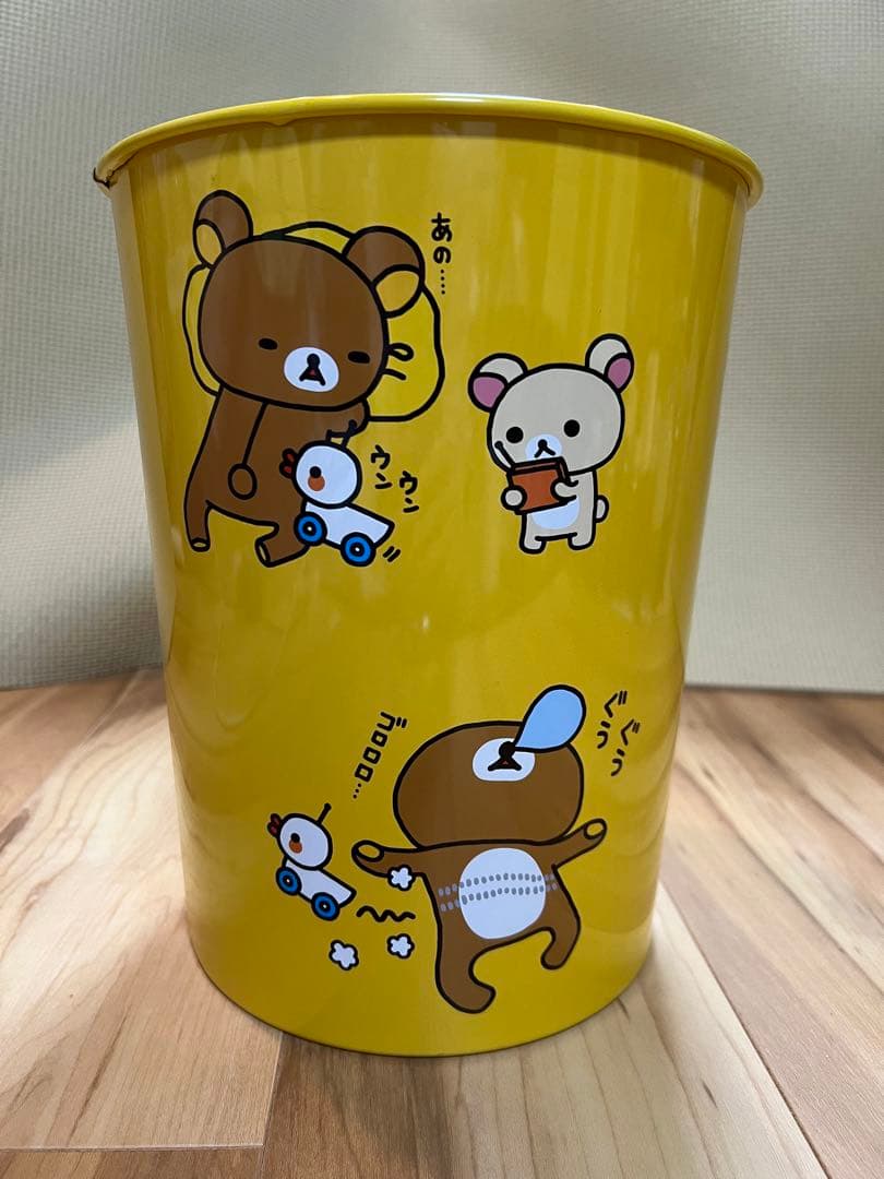 激レア　初期　リラックマ　ごみ箱 ティッシュ アヒル ラジコン 収納