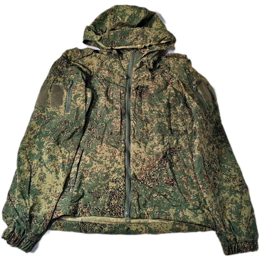 ロシア軍 実物 VKPO3.1 デミシーズン 迷彩服 デジタルフローラ 46-3