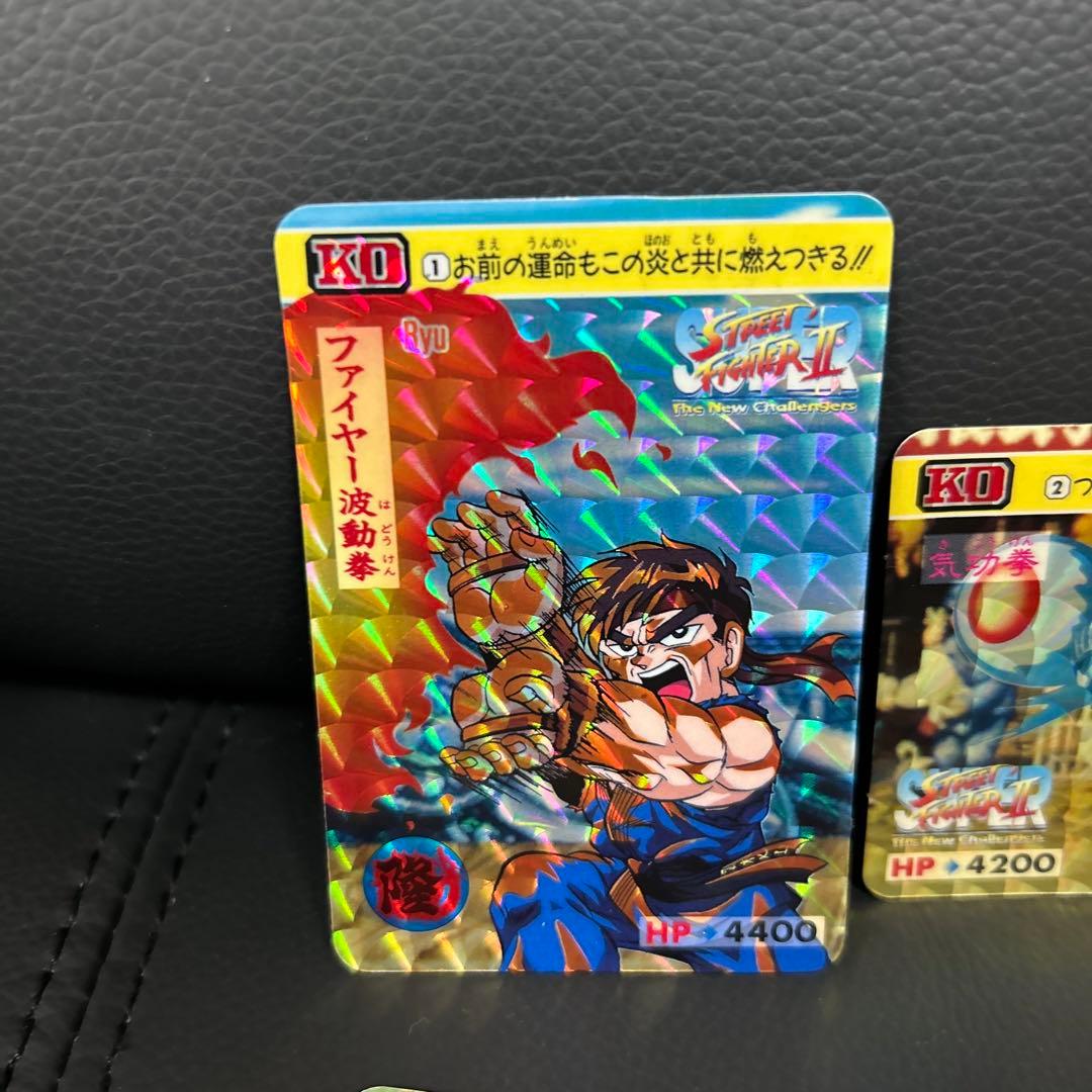 スーパーストリートファイターⅡ 1993 カードダス　全42種