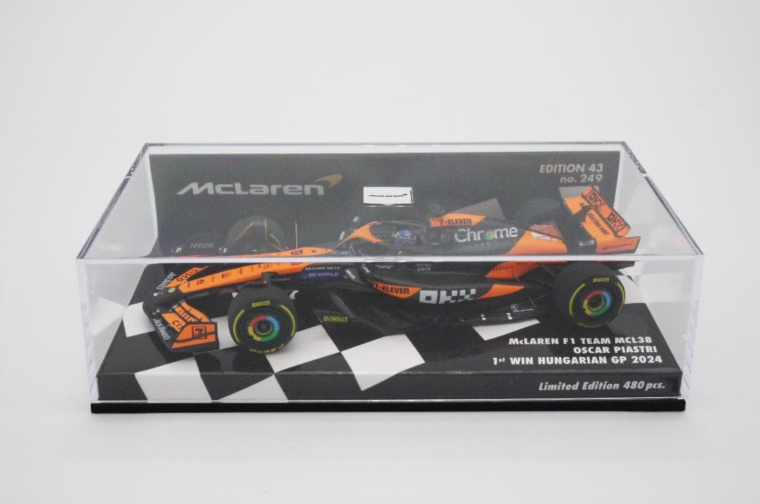 aruimakat1/43 マクラーレン MCL38 初優勝ピアストリ